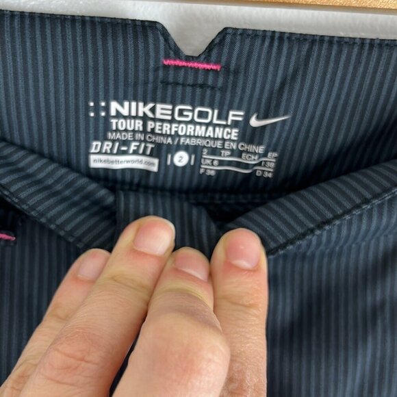 Nike Golf Tour Performance Dri-Fit Pinstripe Skort - Picture 4 of 8